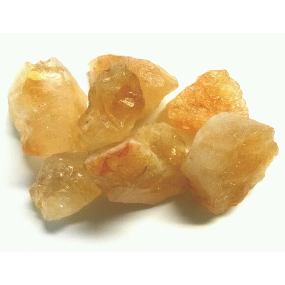 Golden Citrine Geode Mineral Chunks 5 Lb Lot Gold Yellow Rock Gemstones